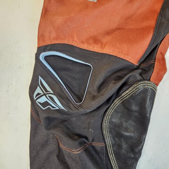Men's Fly Racing Kinetic Era Pants Size 38 Rust/Black - Picture 15 of 16